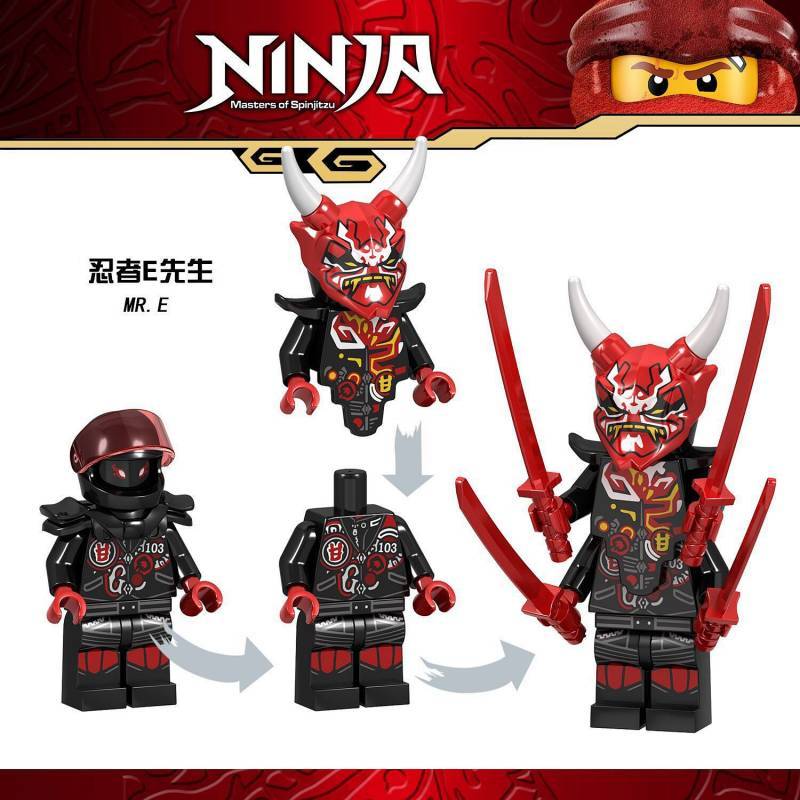 Ninjago Doll Toy Assembled Building Block Toys 7e Children's Toys mnpp