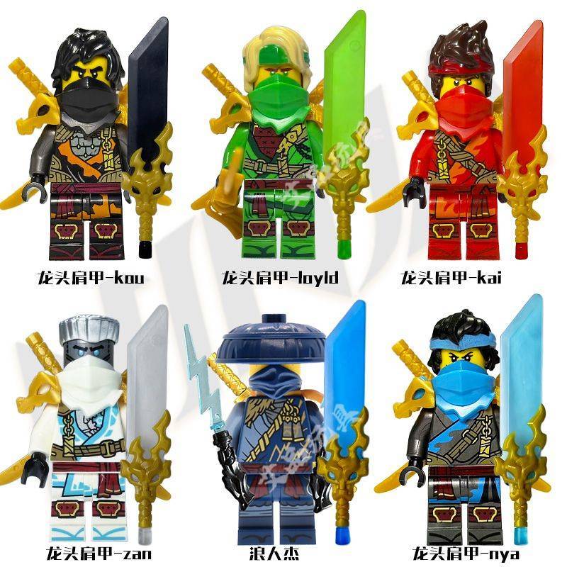 Ninjago 19 Season Shenlong Rise 3rd Season Puzzle Assembled Building Block Toys obJX