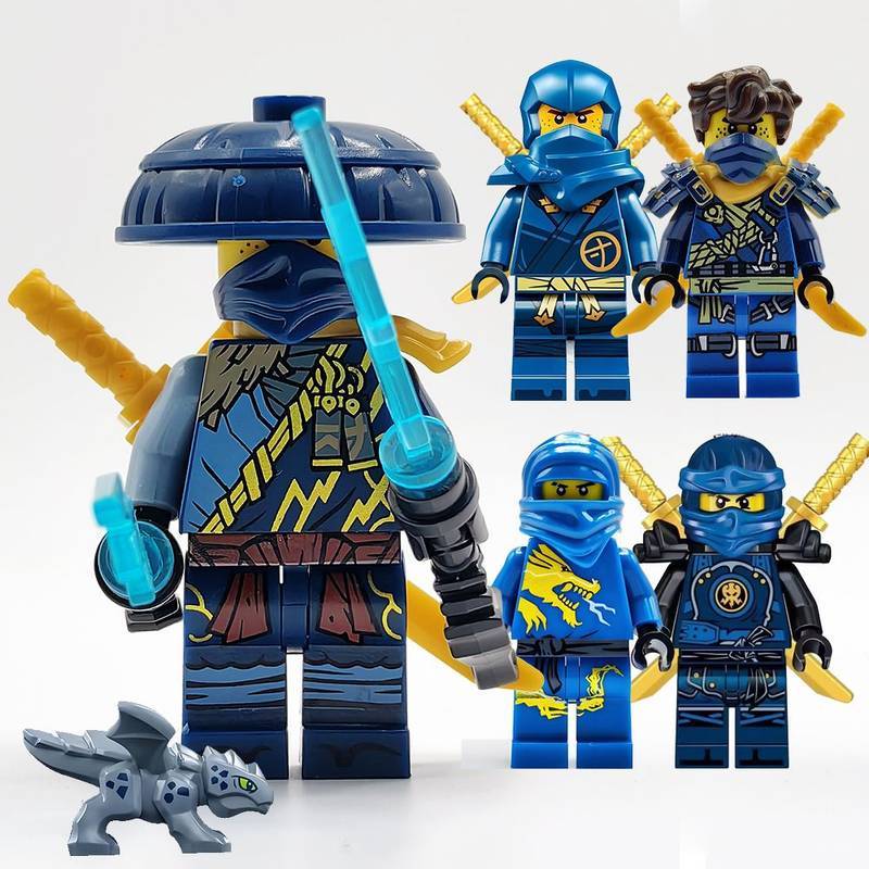 19 Ninjago High Quality New Pinlang Renjie Amnesia Jie Feilong Suit Assembled Building Blocks Wkxf