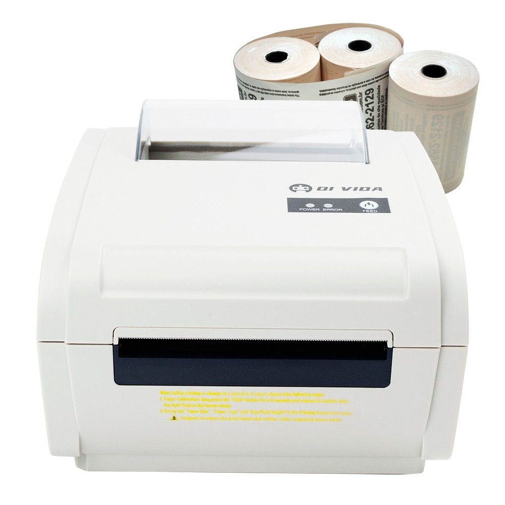 Impressora Térmica Etiqueta Correios Código Barras 110mm Usb Impressão Sem Tinta