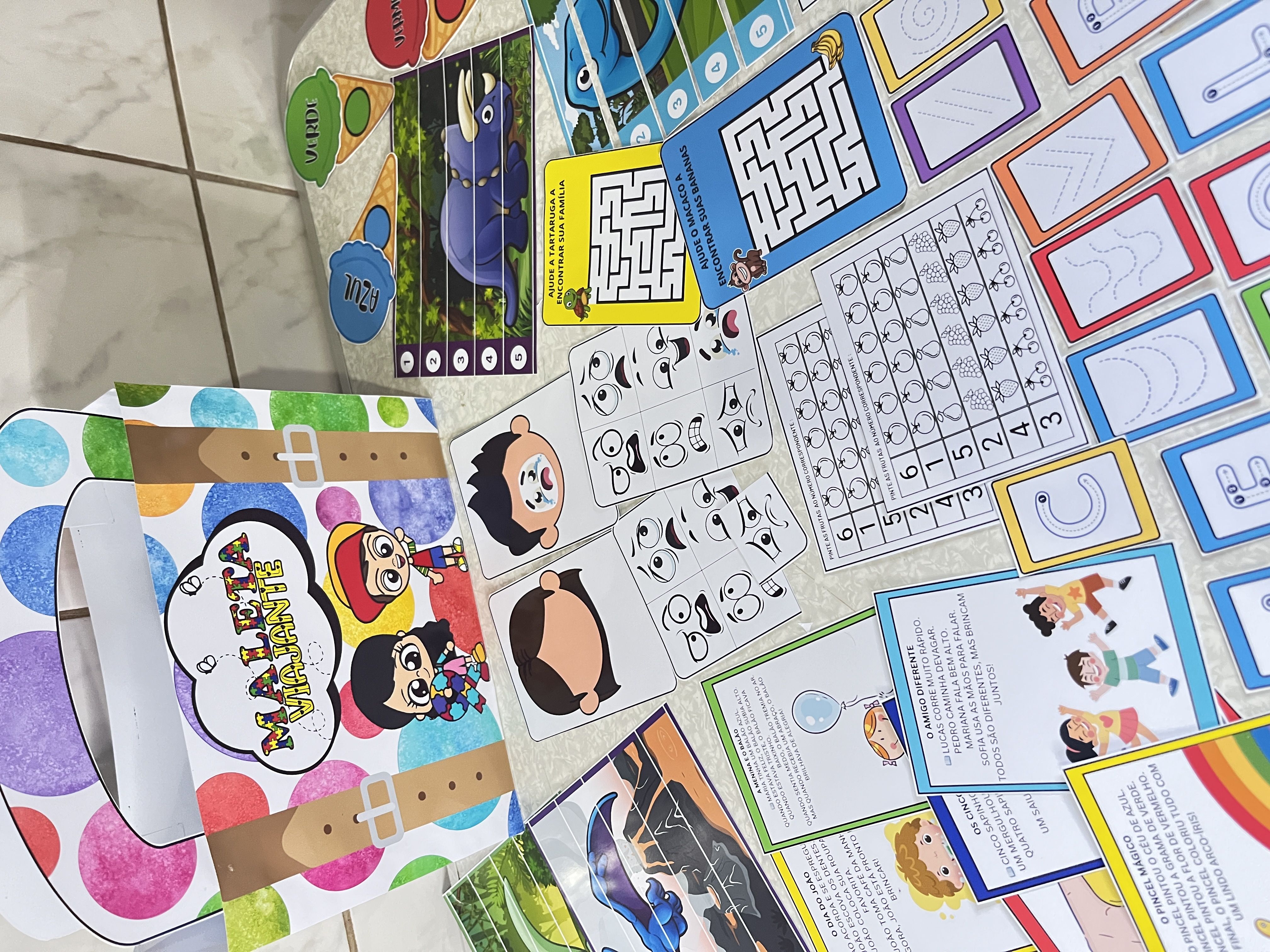 Maleta Viajante Inclusiva - Educação Especial