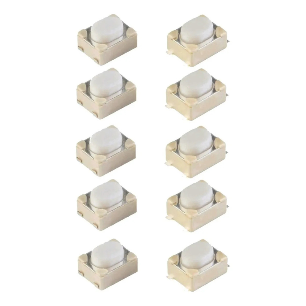 Micro Chave Botão Táctil Placa Gm/peugeot/vw Kit-10pçs