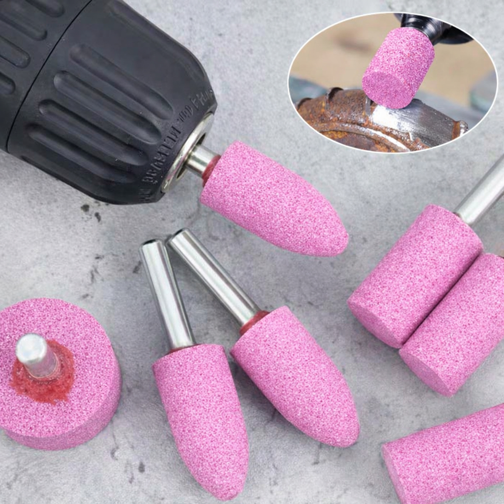 Kit Pontas Montadas 10pcs para Furadeira e Micro Retífica – Acabamento e Desbaste