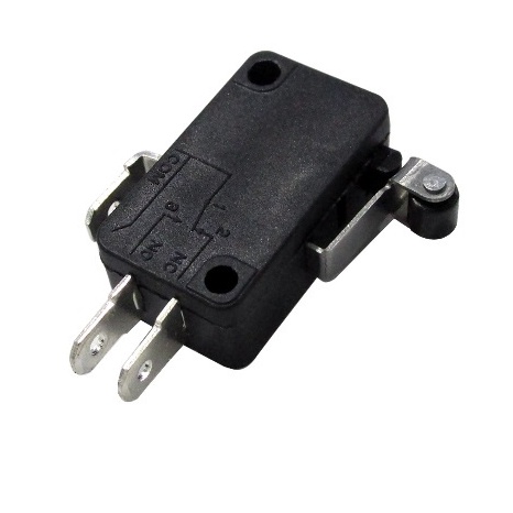 10pcs Chave Micro Switch Kw3-05 Fim De Curso Haste 14mm Com Roldana