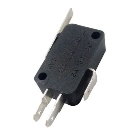 10pcs Micro Switch Chave Fim De Curso Alavanca Haste 27mm