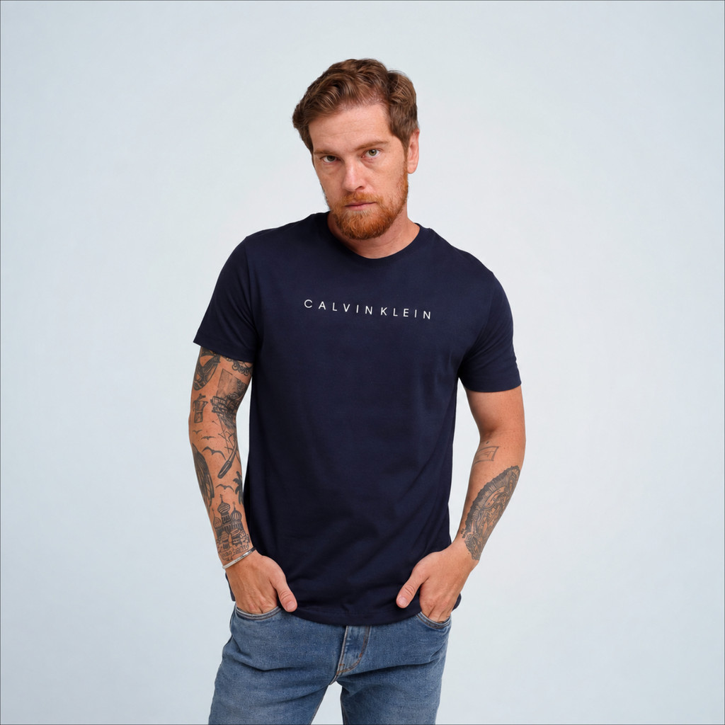 Camiseta Calvin Klein Soft Logo Center