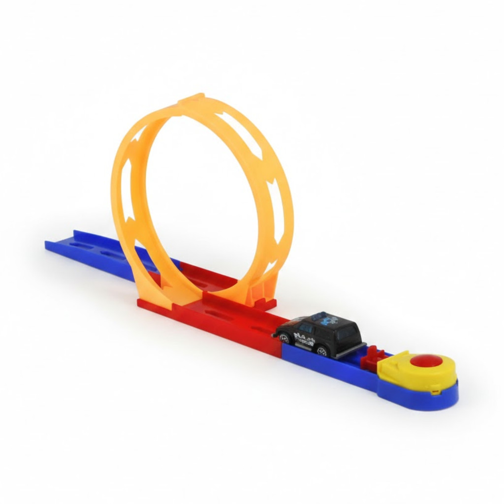 Brinquedo Pista de Carrinho Loop Racing Giro 360º Lançador
