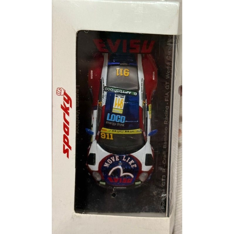 Porsche GT3 R-Craft Bamboo Racing Spark 1/64