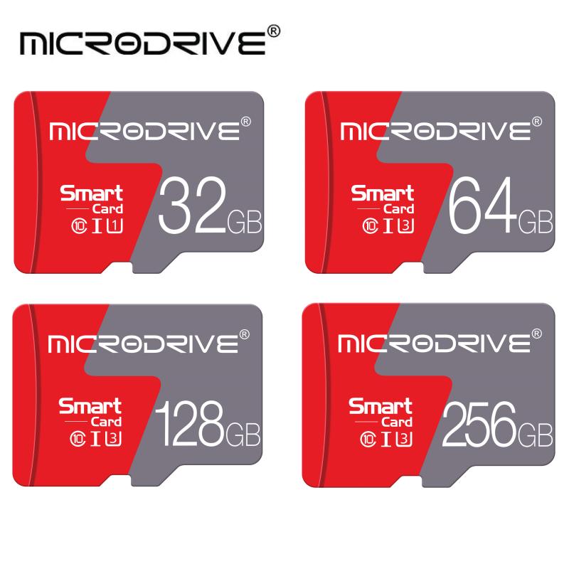 Cartão de Memória Mini SD TF Classe 10 Flash 4GB 8GB 16GB 32GB 64GB Alta Velocidade 128GB 256GB Cartão de Vídeo