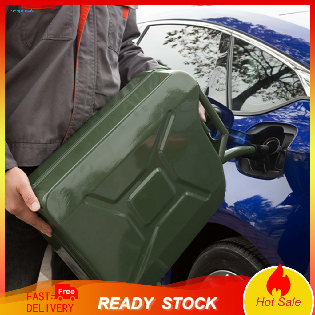 Fuel Tank Transfer 5/10l Portable with Flexible Spout Capacity Leakproof Oil Storage Container Durable Sealed for Car Mo