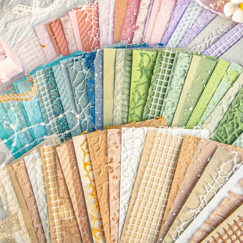 QOUZMO 16pcs/pack Vintage junk journaling collage material paers [Série De Fios De Pano] diy scrapbook Fornece Diário Álbum deco Oco Papel Moído Plano De Papelaria bujo carft