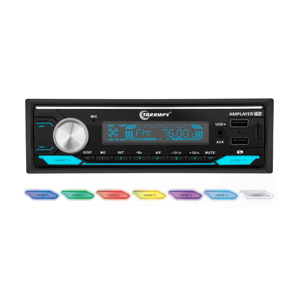 Processador Áudio Taramps Amplayer G2 Radio mp3 automotivo