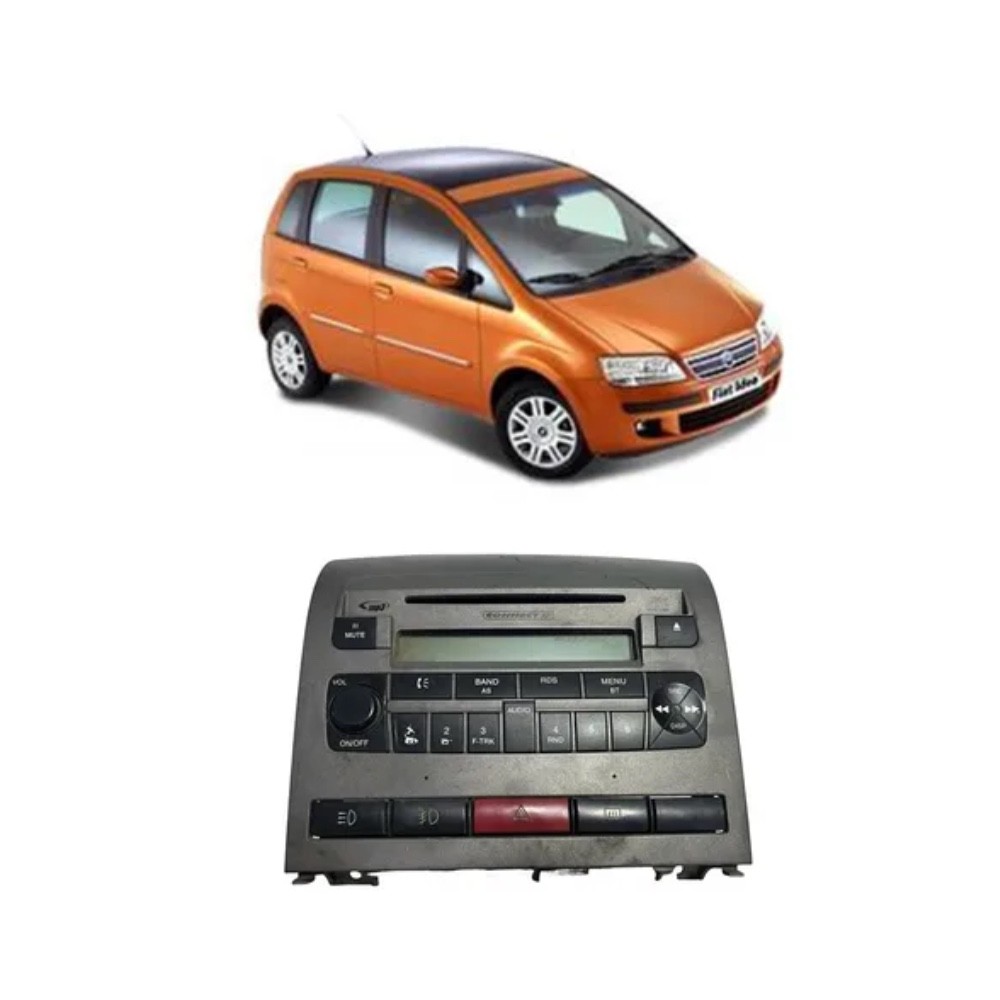 Radio Som Cd Mp3 VP70FF18C939BBA Fiat Palio Strada Idea