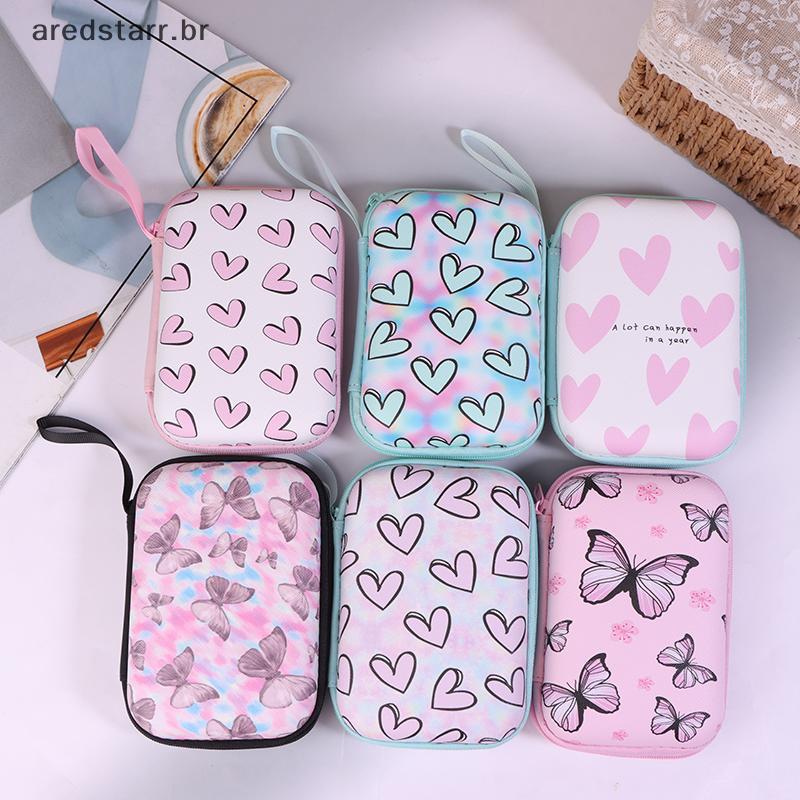 Bolsa De Armazenamento De Cabo De Fone De Ouvido Borboleta AREDS Carregador Power Bank Com Zíper (60-100 Peças)