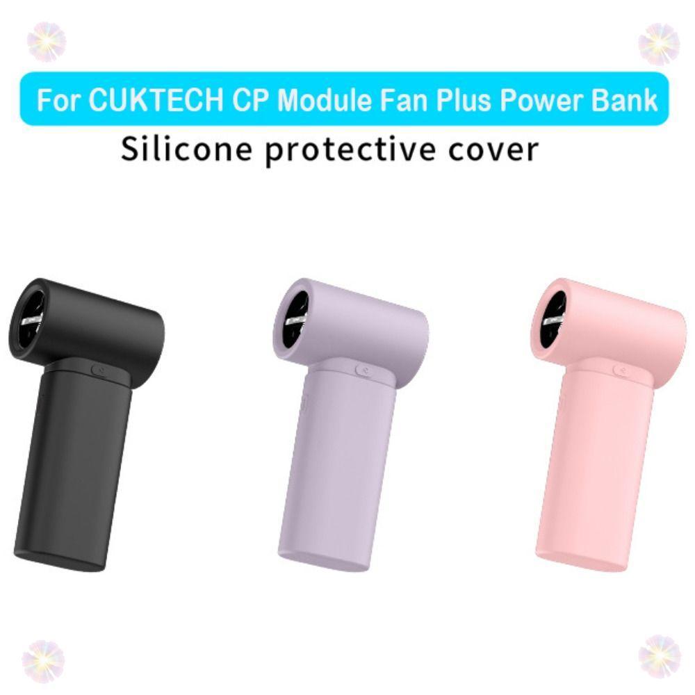 Capa Macia De Silicone Protetora , Portátil , À Prova De Poeira Para Ventilador Do Módulo CUKTECH CP Plus Power Bank
