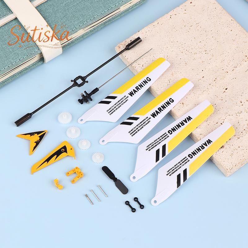 sutiska Peças De Reposição S107G Rc Conjunto Cauda Helicóptero Completo S107 Acessórios Principais Decorações Adereços B