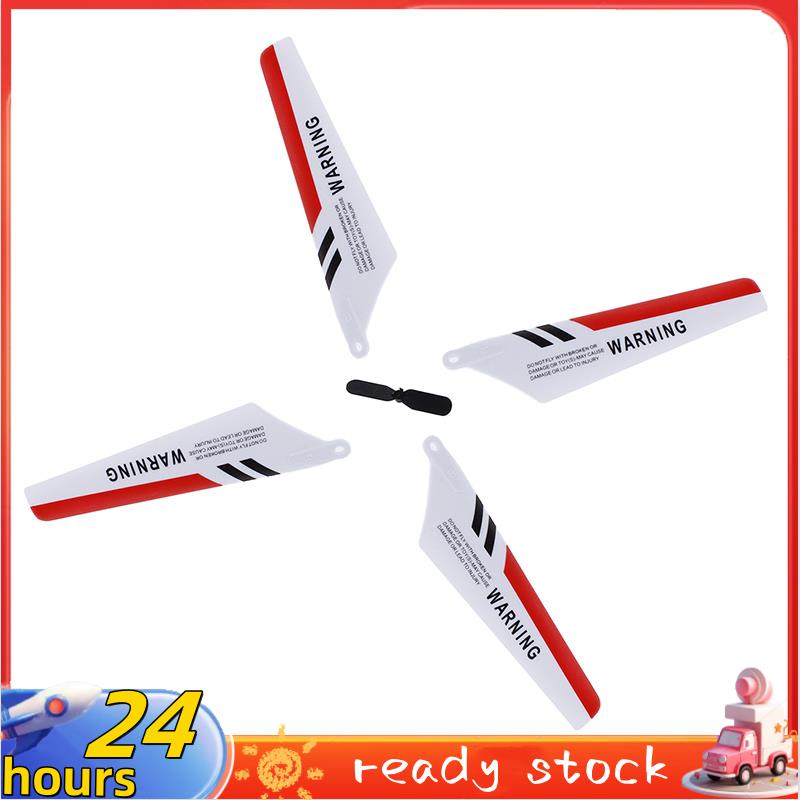 Syma 4 x Lâminas S107 S107G Helicóptero De Controle Remoto Giroscópio Reparo De Helicópteros Vermelho