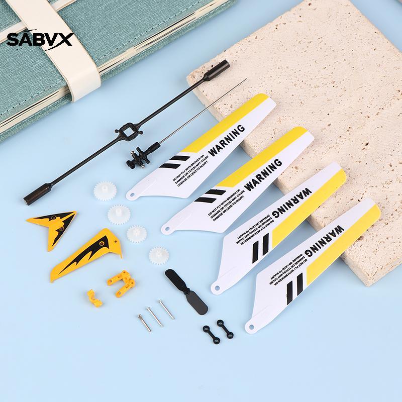 SABVX Peças De Reposição S107G Rc Conjunto Cauda Helicóptero Completo S107 Acessórios Principais Decorações Adereços Bar