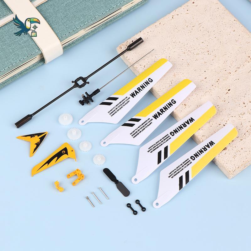 Peças De Reposição S107G Rc Conjunto Cauda Helicóptero Completo S107 Acessórios Principais Decorações Adereços Barra Equ