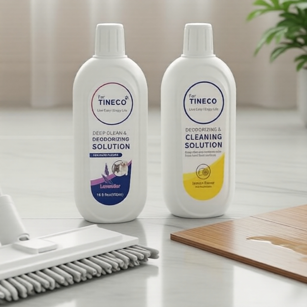 500ml Limpador de Piso com Perfume de Limão para Tineco S3/S5/iFloor/Breeze/S7 Pro - Solução Desodorizante