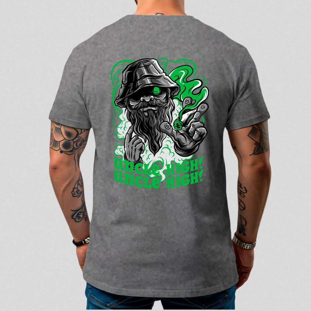 Camiseta Masculina Básica Treino Academia Street 224 Algodão Premium Estilo Casual Conforto Leve