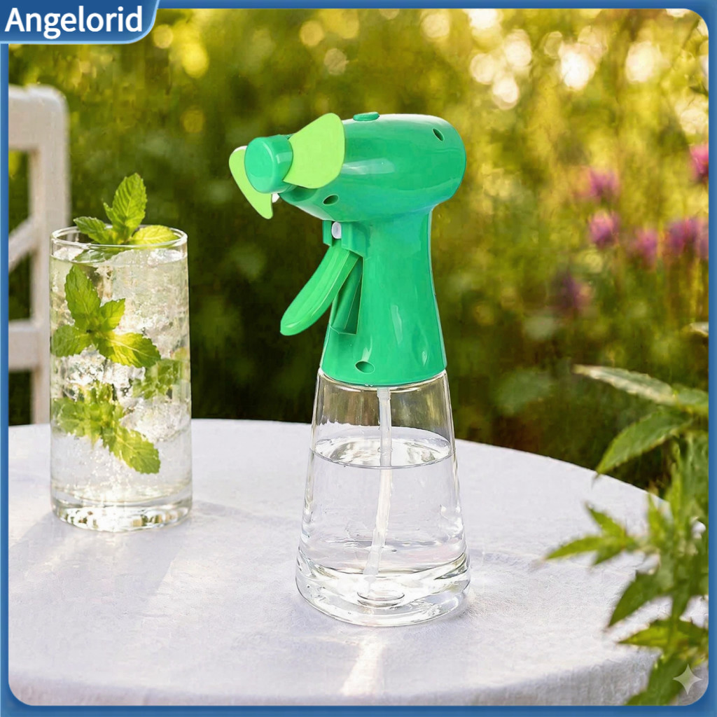 Handheld Fan for Travel Portable Misting with 400ml Water Tank – Personal for Outdoor Camping Summer Heat Relief