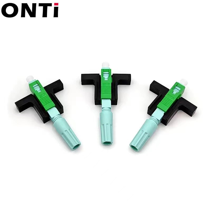 10 Pieces High Quality SC APC/UPC SM Tool FTTH Optical Quick Embedded Fiber Optic Cold Connector