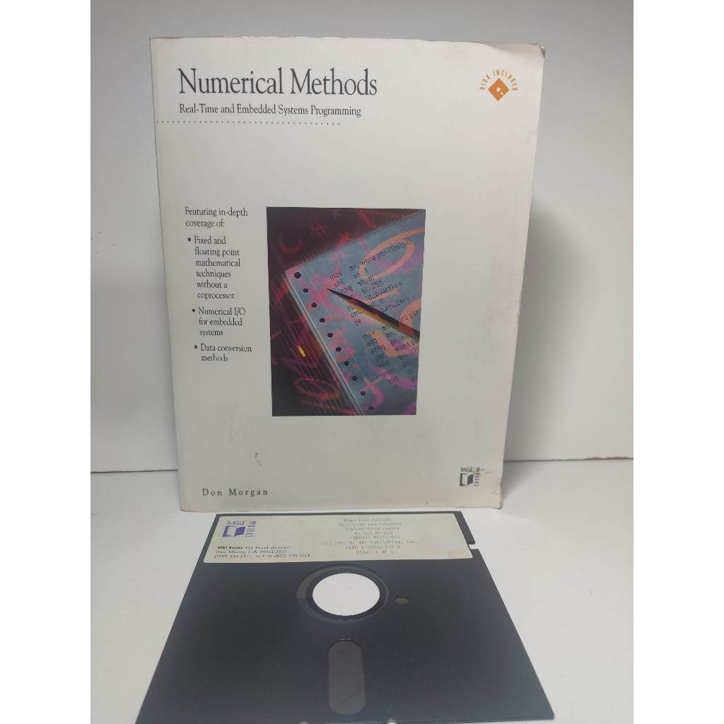 Livro -  Numerical Methods - Real-time and Embedded Systems Programming, Em Ingles, Usado, Em Bom Estado De Conservação.