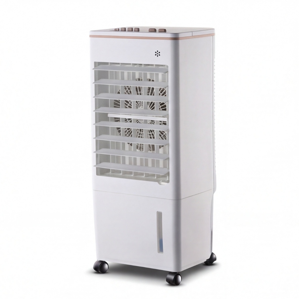 Climatizador de Ar Portátil 220V Zellox 4 em 1 8 Litros 65W 3 Velocidades Umidifica Ventila Filtra