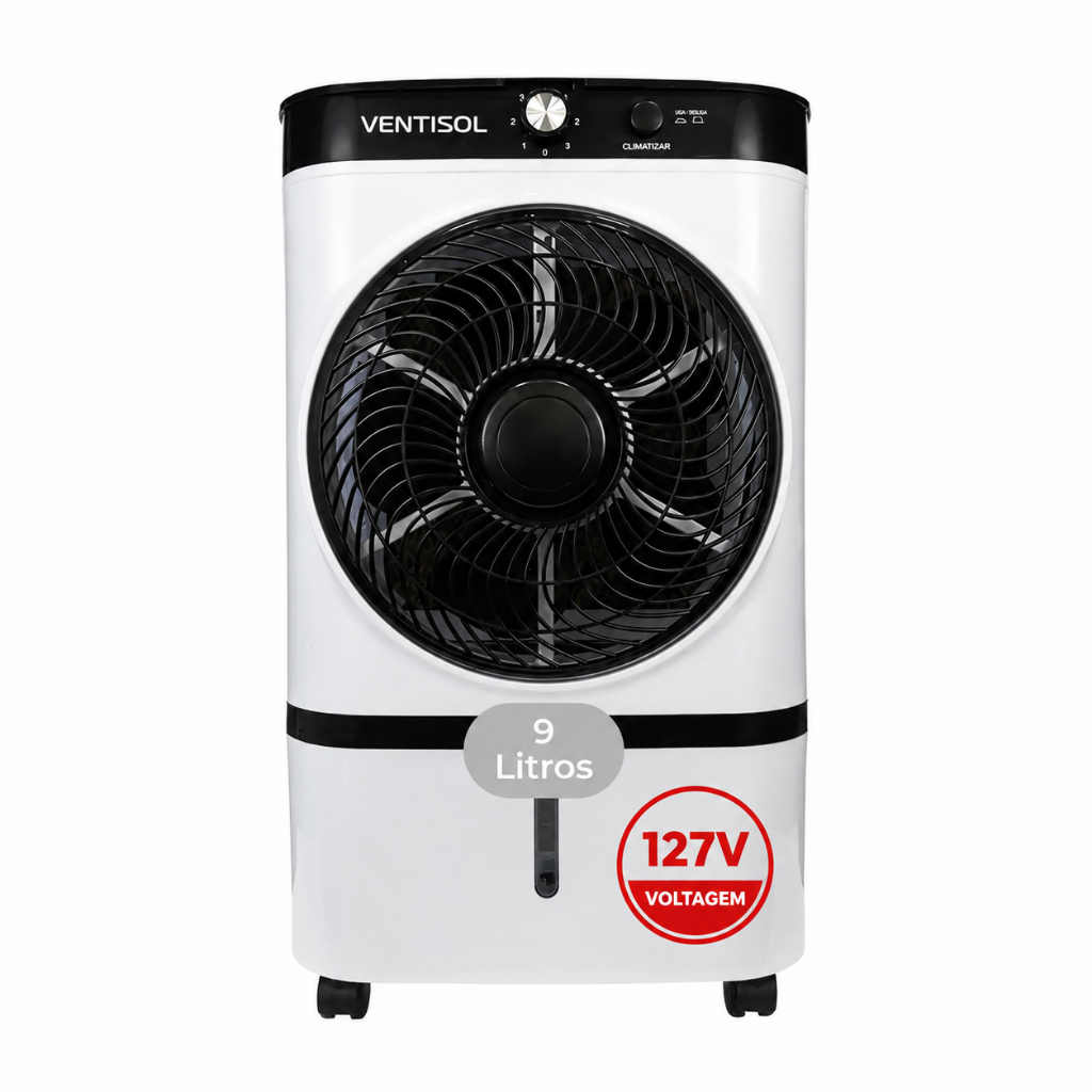 CLIMATIZADOR DE AR CLI 09 65W 9 LITROS 127V VENTISOL