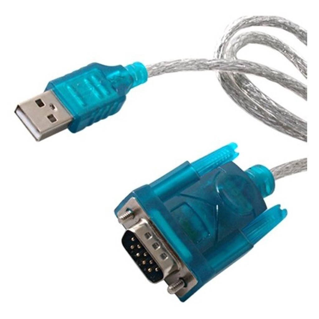 ADAPTADOR USB 2.0 SERIAL CONVERSOR RS232 DB9 9 PINOS.