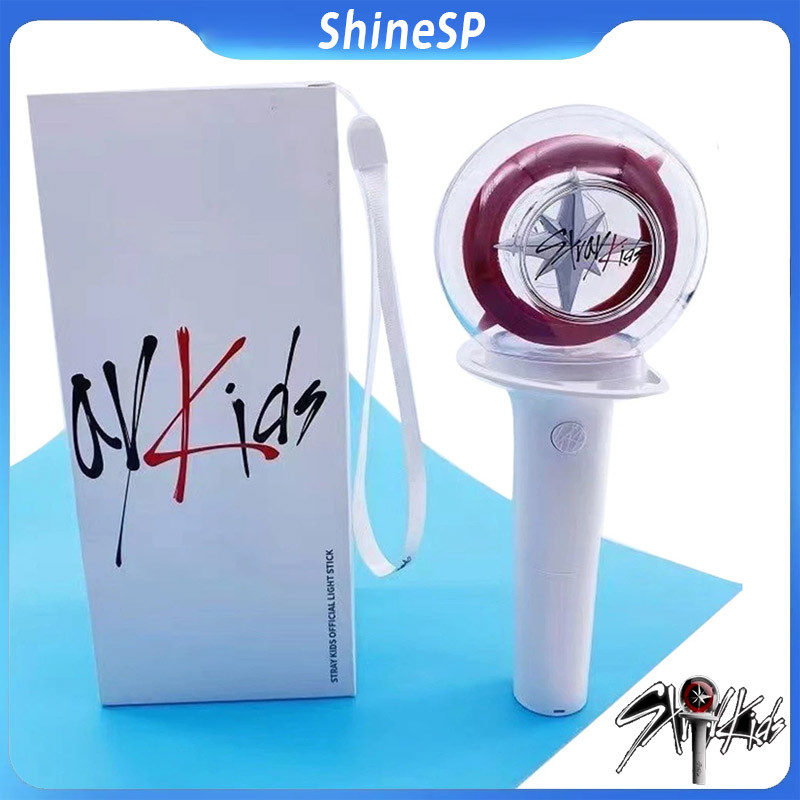 Lightstick Stray Kids Oficial Light Stick Glow K-pop Idol Goods Lanterna Suprimentos De Concerto Presente De Suporte Par