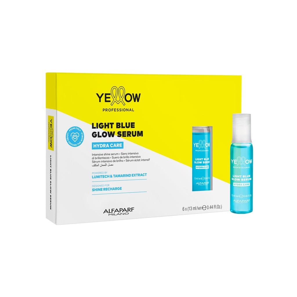 Ampola Sérum Light Blue Glow Hydra Care Yellow 6x13ml