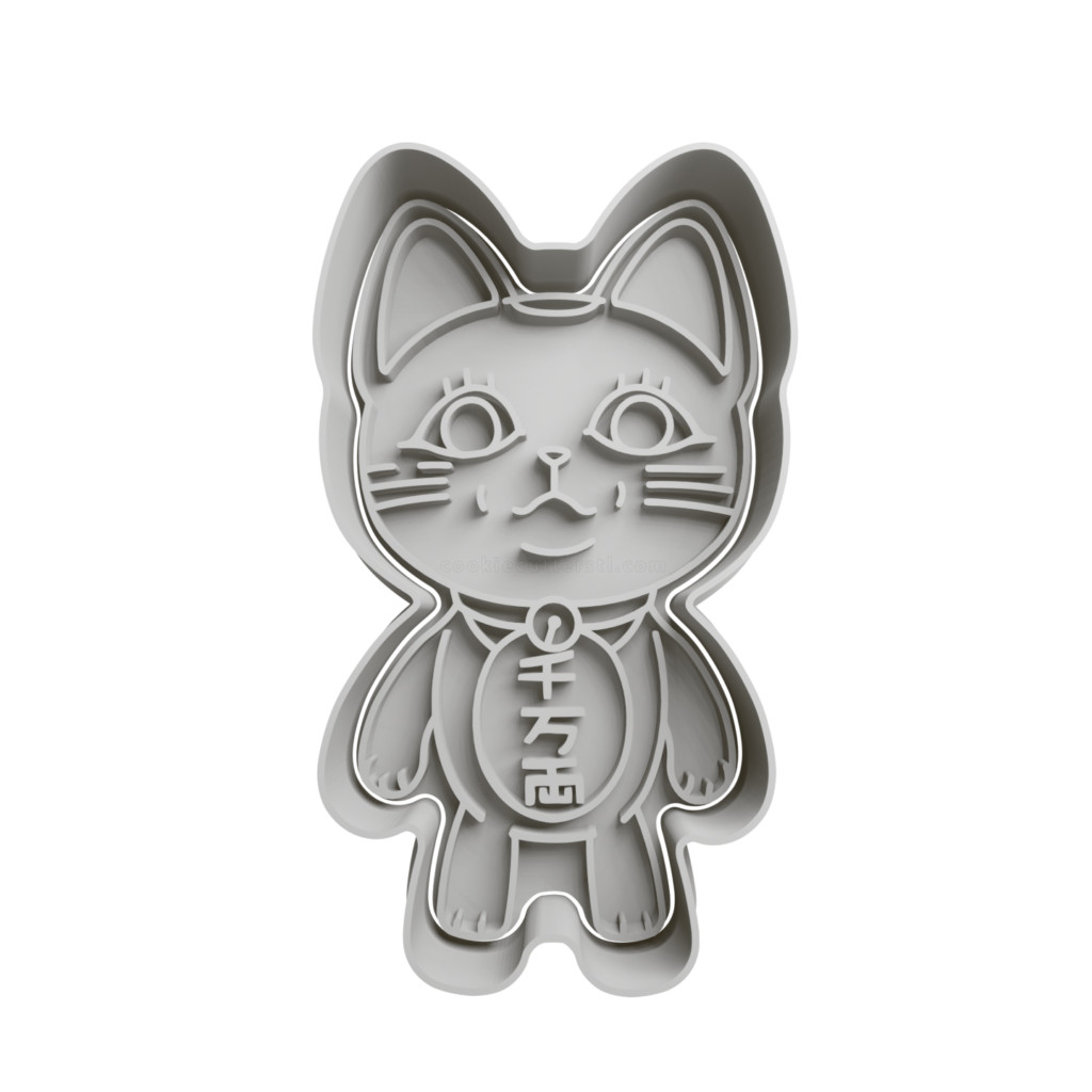 Cortador De Biscoito Neko Turbo - DandaDan