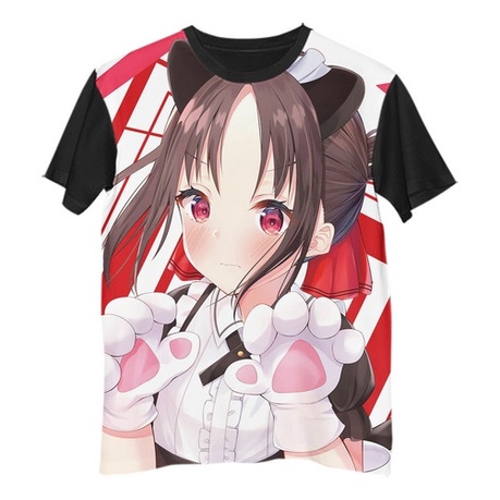 Pt Camisa Camiseta Anime Kaguya Sama Love Is War Neko G1494