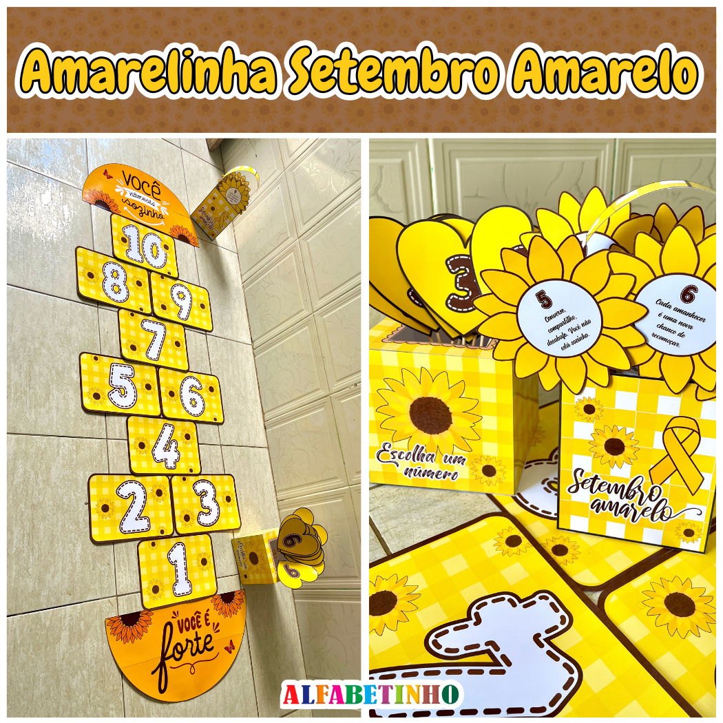 AMARELINHA - SETEMBRO AMARELO