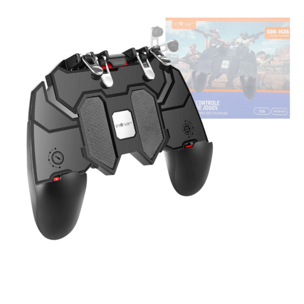 Controle Gamer Manual para Mobile Android Iphone Gatilho Suporte de Jogo