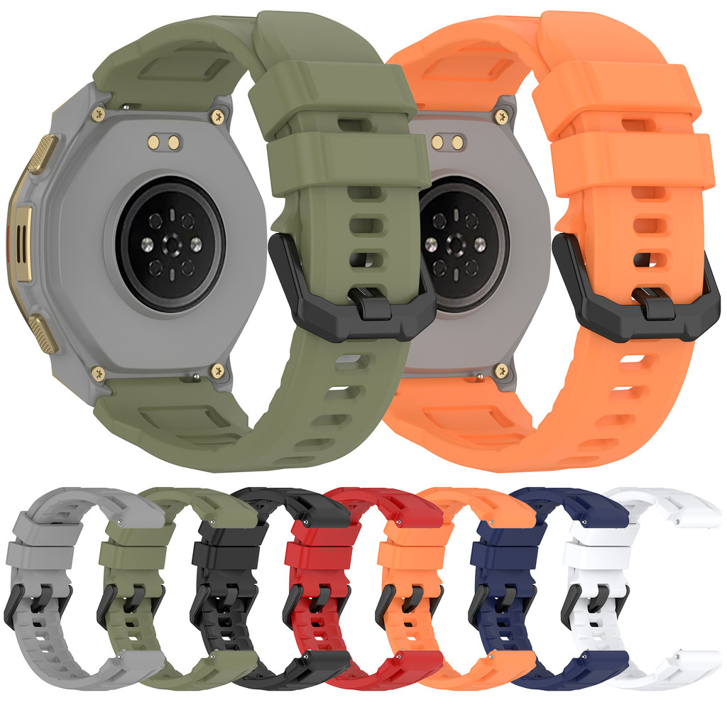Pulseira Esportiva De Silicone Para Huami Amazfit T-REX 3 Pro (44 Mm) rex3