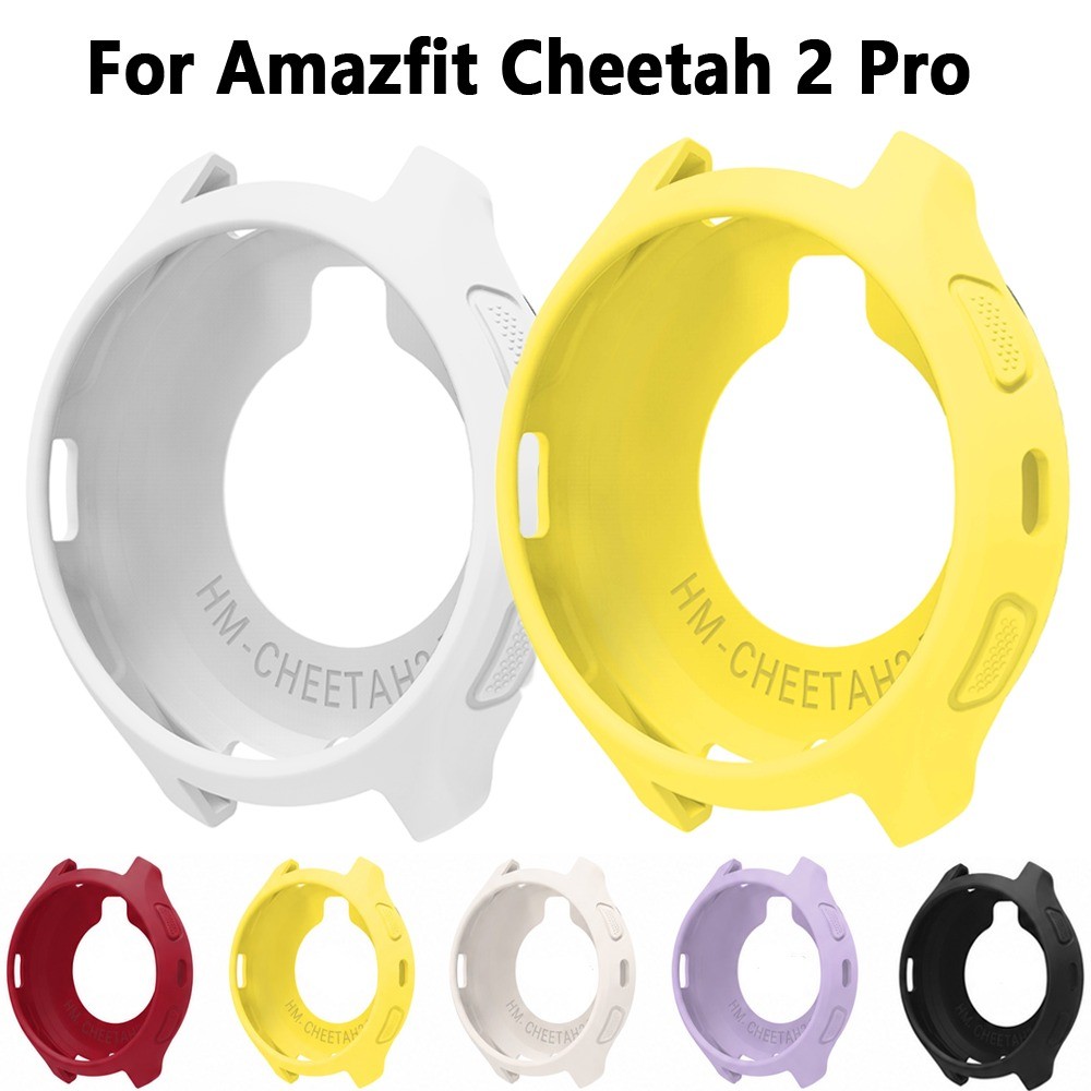 Capa Protetora De Silicone Para Huami Amazfit Cheetah 2 Pro Oca À Prova De Choque Soft Shell