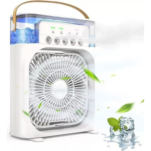Mini Ar Condicionado Climatizador Ventilador Refrigerador De Ar Ventilador Umidificador Portátil Bivolt