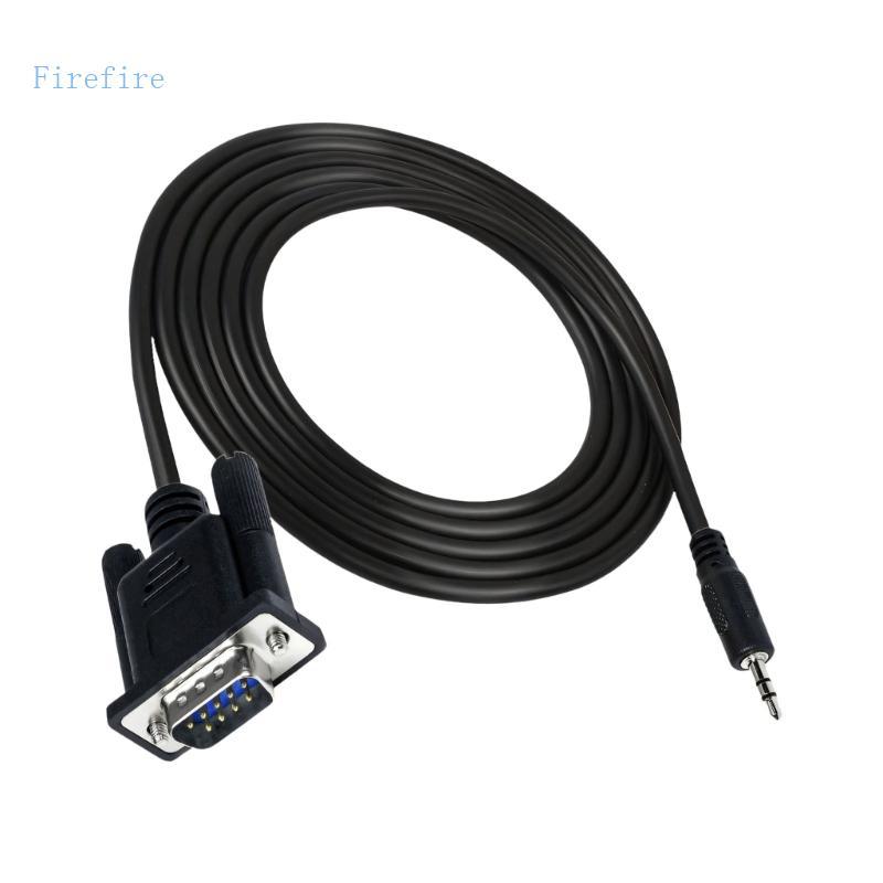 Firefire Durabilidade DB9 A 3 5Mm Serials DB9 9Pin Para RS232 Música Jacks Adaptador Laptops PC