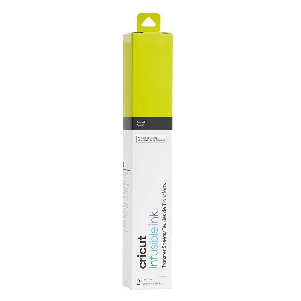 Transfer Sublimático Infusible Ink Verde Abacate - Cricut- 30,5 x 30,5 Cm - 02 Folhas
