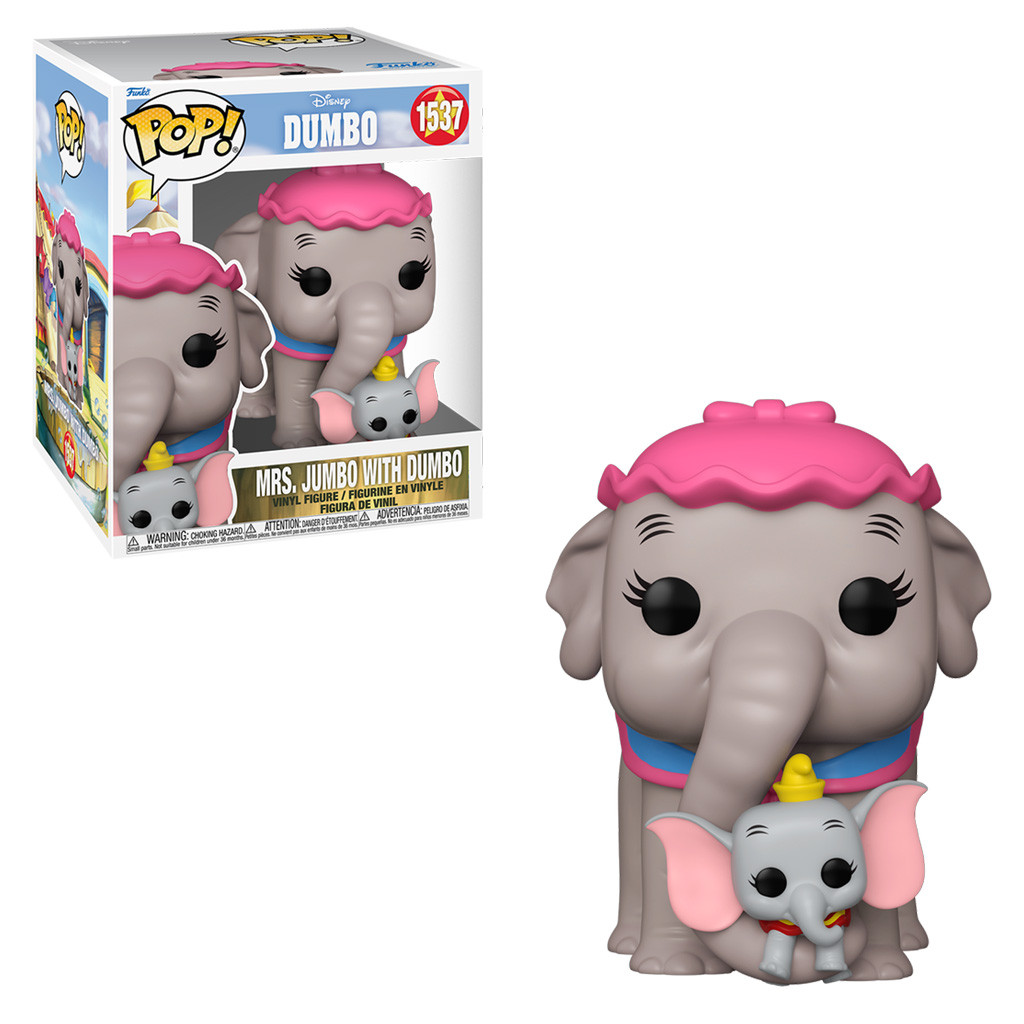 FUNKO POP DISNEY DUMBO SIZED MRS JUMBO WITH DUMBO #1537
