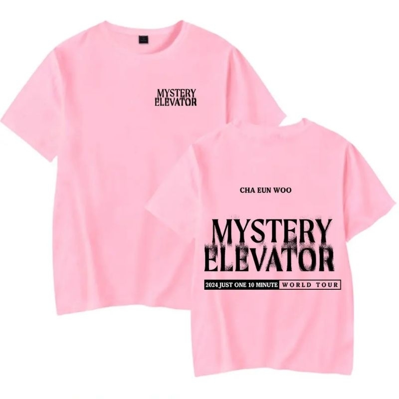 camiseta blusa cantor cha eun woo just one 10 minute mystery elevator