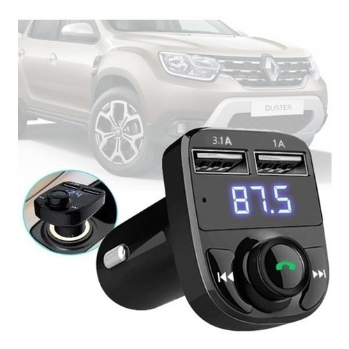 Adaptador Bluetooth Conversor Fm Universal Renault Duster