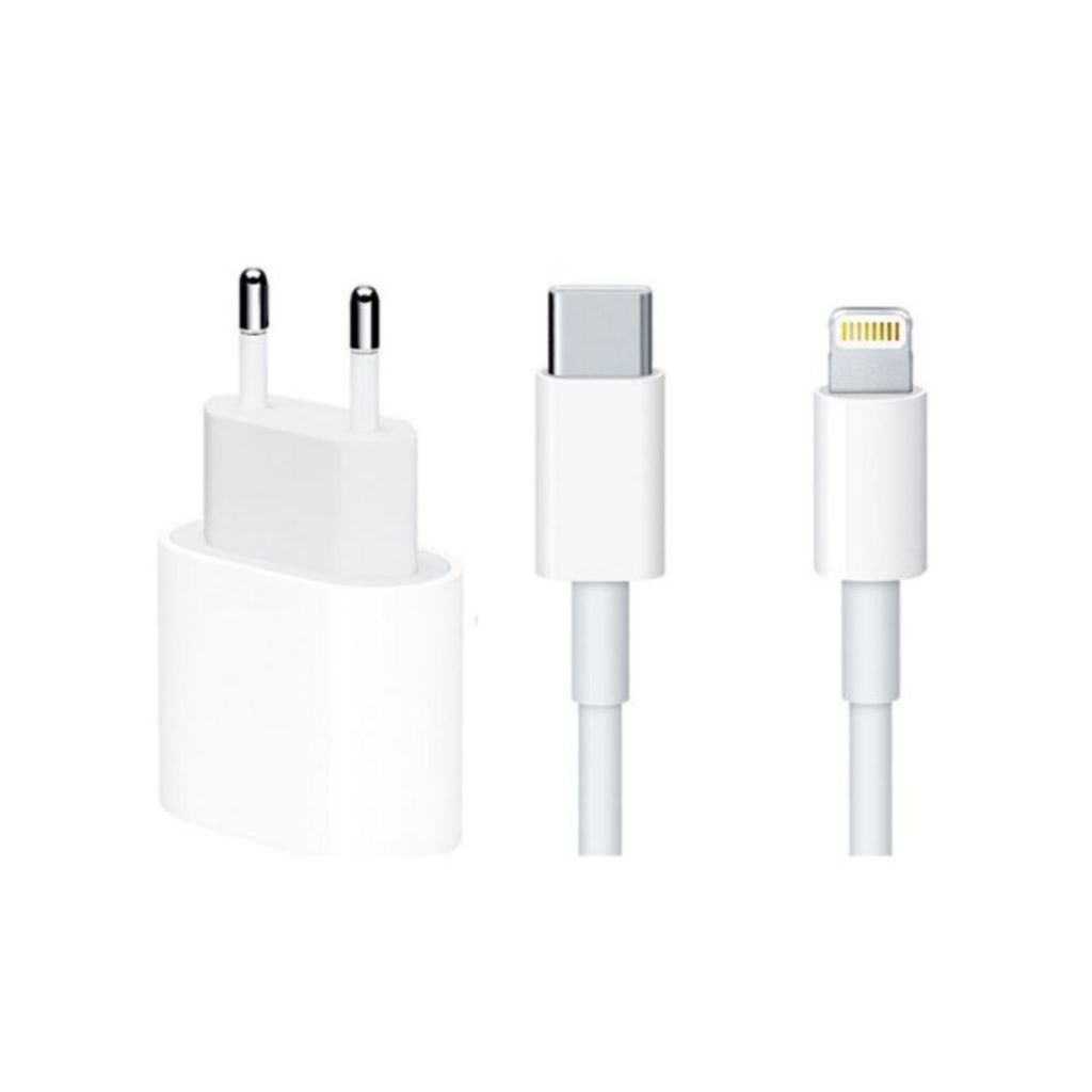 Carregadores TipoC Lightning Celular Smartphone Cabo + Fonte Compatível Android Emborrachado OMEGA