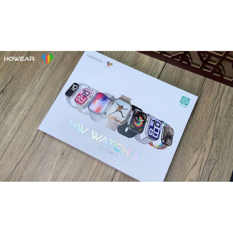 Smartwatch X 7 em 1 – Moderno, Multifuncional e Estiloso!