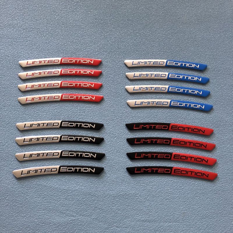 LIMITED EDITION SPORT Wheel Eyebrow Labeling Car Limited Edition Wheel Hub Decoration Labeling Tire Aesthetic Car Labeli