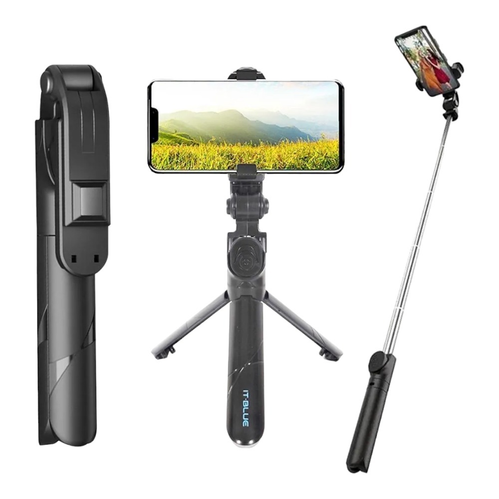 Pau de Selfie Tripé Para Celular Bluetooth Fzf-p50 Wireless