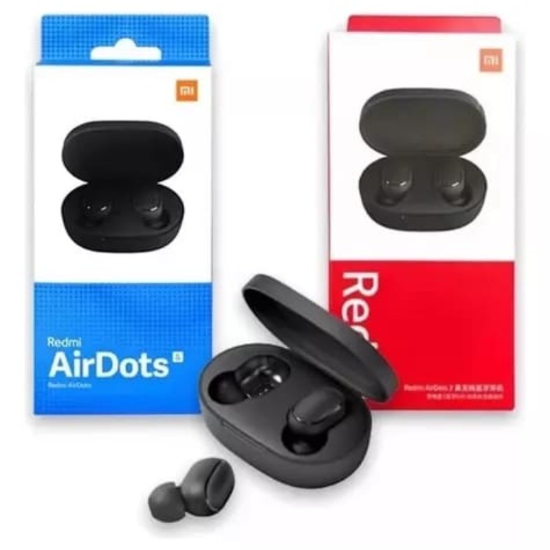 Fone De Ouvido Sem Fio Bluetooth TWS Airdots 2 Earbuds - Headset True Wireless Estéreo Com Controle e Microfone